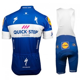 Tenue Cycliste et Cuissard à Bretelles Femme 2018 Quick Step Floors  N001